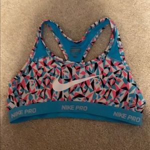 Nike Pro dri-fit girls sports bra